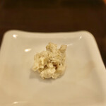 打心蕎庵 - アルコールに付く出羽桜酒粕自家製ワサビ漬け