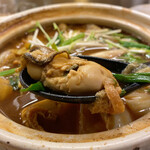 創和彩 あかぎ屋 - 牡蠣の味噌鍋