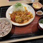 大戸屋 - 野菜ポークチャップ定食【2020.1】