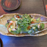鉄板焼 やっぱ。渋谷肉横丁 - R2.1  本日のサラダ