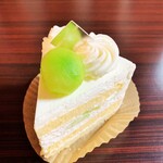 パサージュ 1141 - メロンショートケーキ。550円