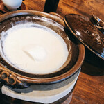 かやうさぎ - 朝食)作りたておぼろ豆腐