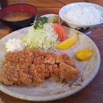 とんかつ かつせい - ロースかつ定食 1000円