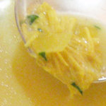 レストラン イグレック - 瀬戸貝のポタージュスープ