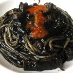 トラットリア ナトゥーラ - (09/2)ハーフパスタ：甲イカの墨煮（＋150円）