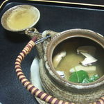 京都嵐山温泉　渡月亭 - 松茸土瓶蒸し
