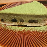 和カフェ Tsumugi - 濃厚抹茶チーズケーキ