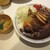 福与志 - かつカレー、味噌汁付き