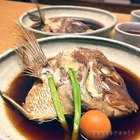 銀平 北新地店 - 鯛の兜煮