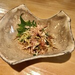 石臼挽き手打 蕎楽亭 - きざみ茗荷