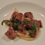 エッフェ - 牛頬肉とセリのピチ