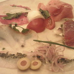 クチーナ ヒラタ - 前菜盛り合わせ
