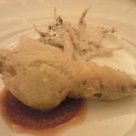 クチーナ ヒラタ - ズッキーニの花のフリット