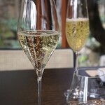 イノベーティブ フレンチ ワタハン - ランチで☆お庭が素敵