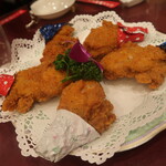 華風 福寿飯店 - 中華料理だけどクリスマスなのでチキン