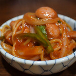 朝めし酒場 ナニコレ食堂 - 昭和なナポリタン　３００円