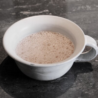 米沢牛上杉 銀座本店 - キノコのスープ