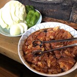 らくだ山 地鶏の店 - 地鶏炭火焼定食 1,958円