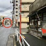 いりむら - ←「いりむら」、○「料亭 美家古」、⬜︎「検番」