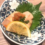 酒と博多飯 燦々 - あん肝ポン酢　¥480