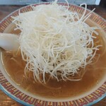 ラーメンきっさ　えきばしゃ - ツーラーメン