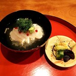 御料理 古川 - トラフグのお茶漬け