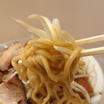 笑福 - 2020年1月　麺持ち上げ