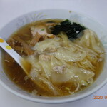 中華しば田 - ワンタンメン