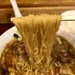 中華料理 ミッキー飯店 - 加水率の高い細中華麺