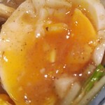 道玄坂 マンモス - 濃厚味玉入りつけ麺900円
