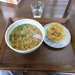 Kazeno Daichi - かけうどん＋野菜天