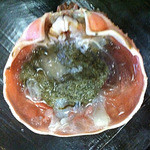 いけ活かに 竹林茶屋 - 活け蟹みそ
