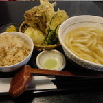 讃岐うどん 白庵 - 天ぷらセットにしました　再訪