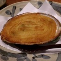 今福 - 鮑とホルモンのグラタン　1800円