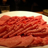 今福 - しゃぶしゃぶ　極上牛吟選盛合わせ（5種盛り） １人前　8400円
