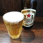 コトホギ - 瓶ビール（サッポロラガービール）