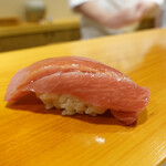 鮨 あらい - （2020年1月）大トロ(๑˃̵ᴗ˂̵)