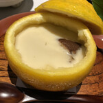 栖原温泉 - 三宝柑茶碗蒸し