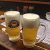 雷餃子 - 久々の生ビール
