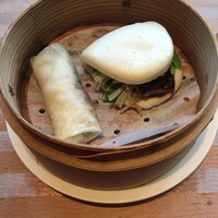 全聚徳 新宿店 - 北京ダック2種（鴨餅・蒸しパン）