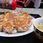 衣さんの店 - 目の前でドレッシングをかけてくださるなんて　感無量です