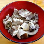 手打麺や 大島 - 肉うどんの具