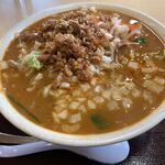 中華そば 弥太郎 - 味噌ラーメン・大盛・背脂入り