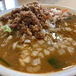 中華そば 弥太郎 - 味噌ラーメン・大盛・背脂入り