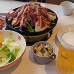 ツキサップじんぎすかんクラブ - ジンギンカンセット3人前