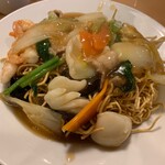 南海飯店 - かたい焼ソバ