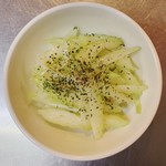 ホルモン大将 けん - セロリのサラダ