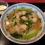 麦府 - （ランチ）海老ワンタン麺