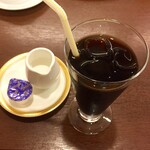 レストラン 洋食工房 - ドリンク写真:プレミアムビーフシチューセットに付属のドリンク(アイスコーヒー)