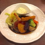 レストラン 洋食工房 - 料理写真:お子さまランチのメインディッシュ
